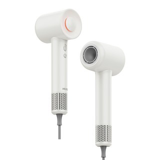 HEZO 초고속 헤어 드라이기 BLDC 8억 음이온 1600W 380g, 화이트