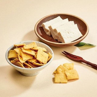 NS홈쇼핑 국산 콩으로 만든 수제 두부과자 110g x 6봉[34796910]128769, 단일옵션, 6개