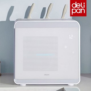 [신제품] 델리팬 올스텐 2단 식기건조기 열풍 UV 자외선 소독기 칼 도마 젖병 살균기 DEL-DS30