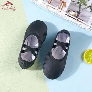 발레용품 발레 발레리나 가죽 포인트 슈즈 전체 밑창 댄스 슬리퍼 연습 훈련 사용 3 가지 색상