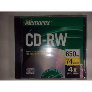 메모렉스 650MB74분 4X 음악 CDRW 미디어