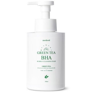 메르헨트 그린티 바하 버블 클렌징폼 500ml x 1개 살리실산 약알칼리 딥클렌징 세안제 클렌저 폼클렌저