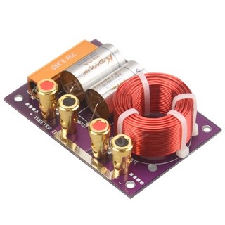 하이파이 고음 스피커 주파수 네트워크 신호 분리기 1개, 슈퍼 트위터-크로스오버4.4kHz 나사