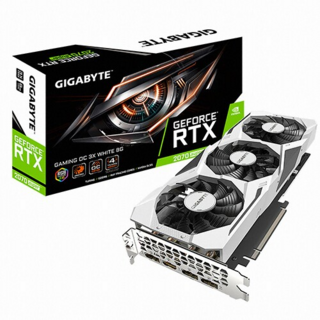 기가바이트 지포스 RTX 2070 SUPER Gaming OC D6 8GB 그래픽카드 GV-N207SGAMING OC WHITE-8GD 화이트 (제이씨현)
