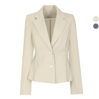 비비드시크릿가너 여성 메이 플리츠주름 여름 정장 자켓