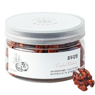 바오담 호두정과 호두강정 결혼식 답례품 견과류 건강간식 수제 선물세트, 110g, 2개