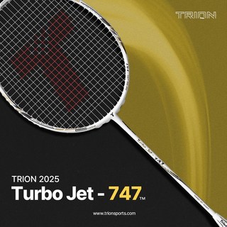 트라이온 경량 공격형 TURBO JET 747 배드민턴라켓