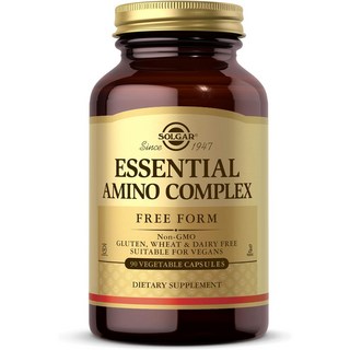 Solgar Essential Amino Complex 솔가 에센셜 아미노 컴플렉스 90베지캡슐, 90정, 1개