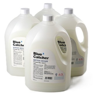블루캐처 헤어샴푸(4L x 4개/1박스) 대용량 업소용 리필, 4L, 4개