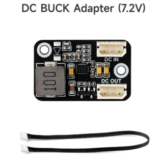 DC DC 컨버터 모듈 입력 9V-36V 출력 7.2V 3A, 1개