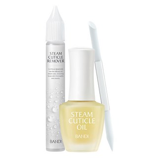 반디BANDI 네일스파 3 Step 큐티클 케어 키트 리무버 15ml + 오일 7ml 세트, 1개