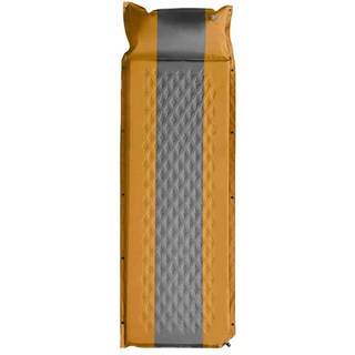 트리 더편한 자충식 에어 캠핑매트, 오렌지