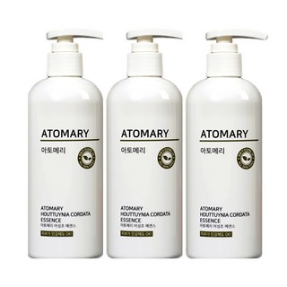 아토메리 어성초 에센스 300ml+300ml+300ml 약산성 민감 바디 페이스 로션타입 대용량 에센스, 300ml, 3개