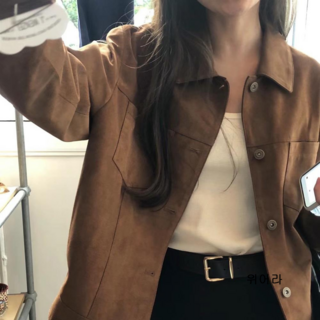 [10%할인]포스트 포켓 모던 스웨이드 자켓(2colors)