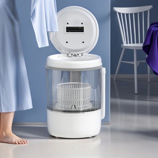 5kg 소형 반자동 미니 세탁기 – 속옷 양말 살균램프 내장, 화이트A 미니전자동세탁기 5kg 소형 반자동 미니 세탁기 – 속옷 양말 살균램프 내장, 화이트A 미니전자동세탁기