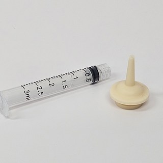 크레마루 크레스티드 게코 슈퍼푸드 피딩 주사기, 1개, 3ml