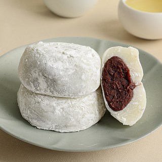 명가 대왕찹쌀떡 생활의달인 출연 달지않고 굳지않는 당일생산 식사대용 고급간식, 100g, 20개
