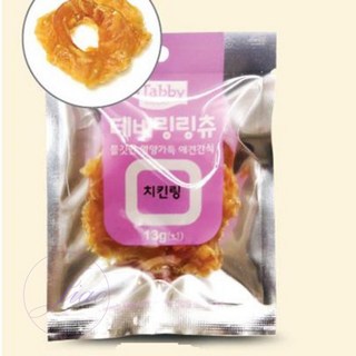 지아오 링링츄 오리링 13G 반려동물간식 강아지용간식