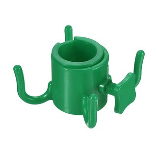 봉지걸이 해변 우산 걸이 후크 4 갈래 플라스틱 수건 모자 옷 카메라 선글라스 가방, Green, 1개