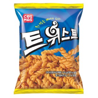 코스모스제과 트위스트, 55g, 10개