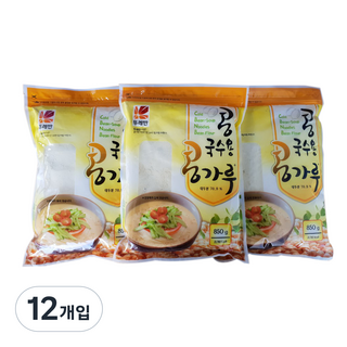 뚜레반 콩국수용 콩가루, 850g, 12개