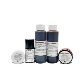 믹스앤아트 가짜피 5종 특수분장재료 할로윈분장, 블러드캡슐(Blood Capsules)