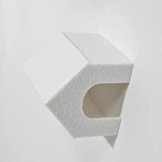 크레스티드 게코 3D프린터 하우스 은신처 S 베이비용, 1개, 화이트S