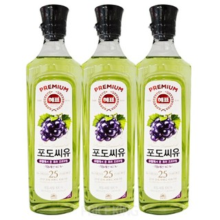 사조 해표 포도씨유, 900ml, 3개