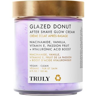 Truly Beauty Glazed Donut After Shave Glow 크림, 6 Fl Oz (1병)