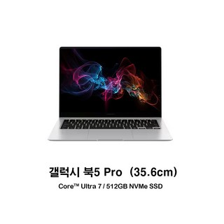 삼성전자 갤럭시북5 프로 14인치 NT940XHA-KC71S Ultra7 16G 512G Win11, WIN11 Home, 16GB, 512GB, 실버