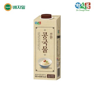 간단요리사 진한 콩국물 950mlx4팩, 4개, 950ml