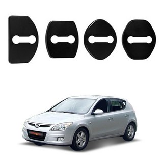 i30CW 도어스트라이커 커버 블랙, 1개