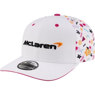 New Era Mclaren Racing GP Miami F1 9SeVENT 벤트y STRETCH 스트레치 SNAP 스냅 ADJUSTABLE 어드저스터블 Unisex CAP 모, New Era Mclaren Racing GP Miam, 1개