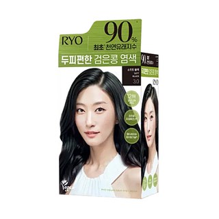 려 비건 두피편한 검은콩 염색제