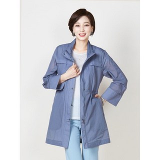 마담엘레강스 에어리 썸머 트렌치 코트 재킷 K211JK03