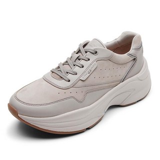 Rockport 여성용 Prowalker W 프리미엄 스니커즈 깃털 그레이.