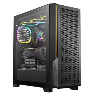 Antec P20C ELITE 6FAN METAL MESH 강화유리 컴퓨터 PC 케이스 (블랙), P20C ELITE 6FAN METAL MESH 블랙