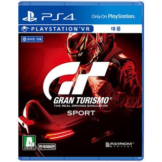 PS4 그란 투리스모 스포트 한국어버전 대표 이미지 - PS4 게임 추천