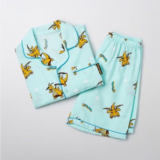 스파오키즈잠옷 리자몽 반팔 파자마 포켓몬 여름잠옷