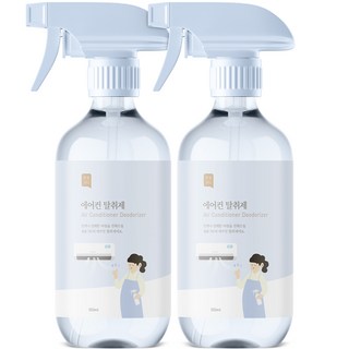 1+1 쉼표365 에어컨 탈취제 500ml 차량 일반 겸용 냄새 제거 자동차 차량 일반 벽걸이 스탠드 겸용 에어컨냄새 탈취 탈취제, 2개