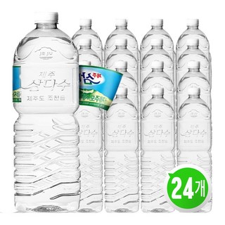 [삼다수] 무라벨 친환경 생수~, 24개입, 2L