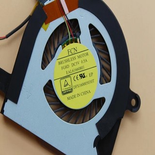 LG 호환 그램 15 용 CPU 쿨러 팬 15ZD960-GX70K 3 핀 EAL61660801 DFS160005030T FG8D 030316 DC 5V 0.5A 라디에이터, 한개옵션0
