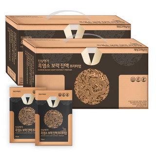 개성고려삼인 진삼명가 흑염소 보력 진액 프리미엄/흑염소 엑기스, 60개, 70ml