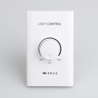 SR 조광기 스위치 조광용 LED 밝기조절 디머 디밍 일반형 500W 국산, 1개