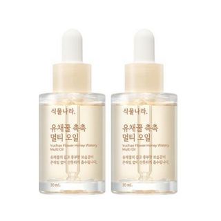 식물나라 유채꿀 촉촉 멀티오일 30ml 2개 세트