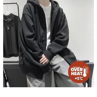 대퍼디팟 기모 데일리 무지 후드티 커플후드 후드집업 오버핏 남자 남성 남녀공용 루즈핏후드티