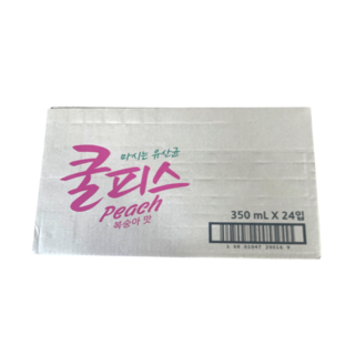 동원 마시는유산균 쿨피스 복숭아맛