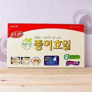 롯데 종이 시트형 26.7cmx30매 쿠킹 오븐쿠킹 호일 1개