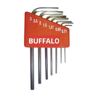 세신버팔로 L렌치 미니 7종 세트 0.71~3mm SB-MLW7 C1038763, 1세트