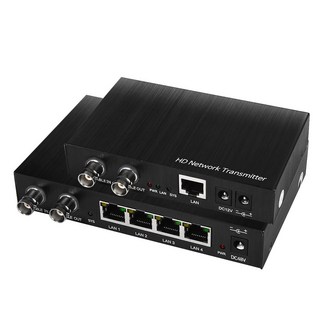 NEXT NEXT-EOC304POE 4포트POE HD IP카메라 동축변환컨버터